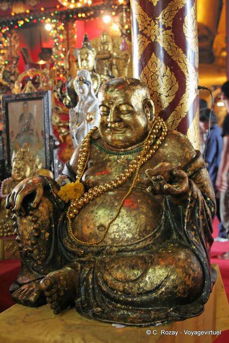 Groß chinesischen Buddha, Wat Choeng Phanan, Ayutthaya - Thailand