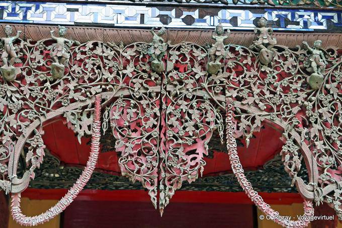 Gewundenen Stil Wat Sri Chum, Lampang - Thailand