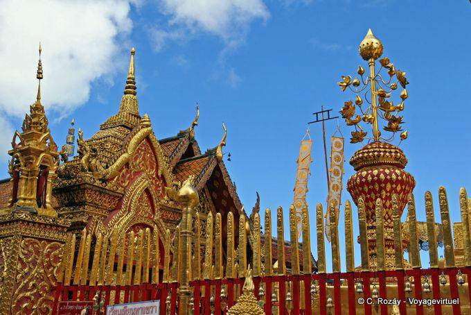 Reichtum des Heiligtums, Wat Doi Suthep, Chiang Mai - Thailand