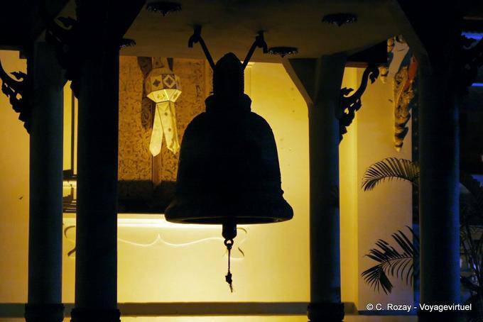 Belfry bell, Wat Phra Singh in Chiang Mai - Thailand