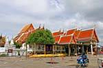 Außen, Wat Choeng Phanan, Ayutthaya, Thailand.