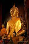 Golden Buddha, Wat Chedi Luang, Chiang Mai, Thailand.