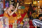 Der Segen der Mönch, Wat Doi Suthep, Chiang Mai, Thailand.