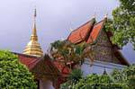 Der Schrein von hinten gesehen, Wat Doi Suthep, Chiang Mai, Thailand.