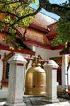 Goldene Glocke, Wat Doi Suthep, Chiang Mai, Thailand.