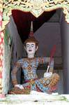 Eine lustige Nat Wat Doi Suthep, Chiang Mai, Thailand.