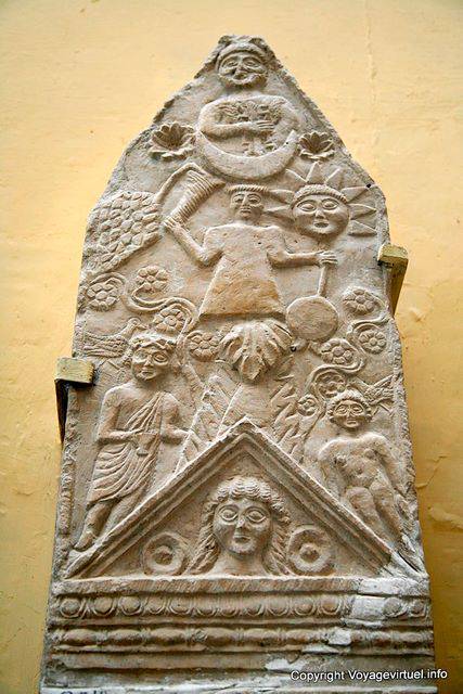 Stele neo-punischen, Bardo Museum - Tunesien