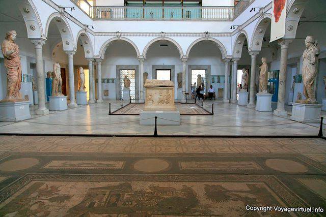 Die Hall of römischen Karthago, Bardo National Museum - Tunesien
