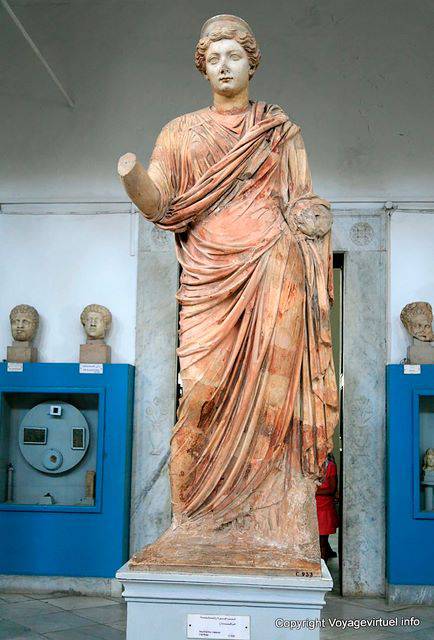 Bardo-Museum, Statue eines römischen Kaiserin - Tunesien