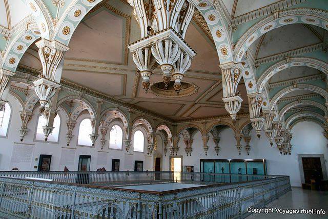 Bardo-Museum, die Decke im ersten Stock über dem Carthage Zimmer - Tunesien
