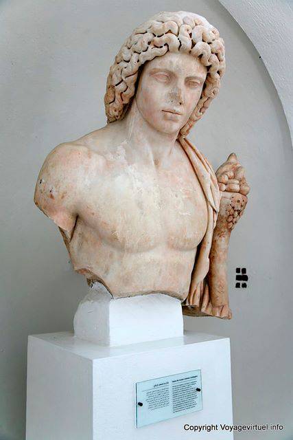 National Museum von Karthago, Büste Genius Coloniae Carthaginis - Tunesien