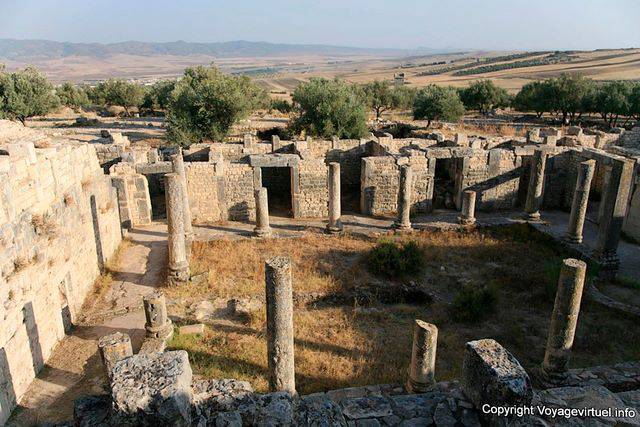 Dougga, das Haus der Trifolium - Tunesien