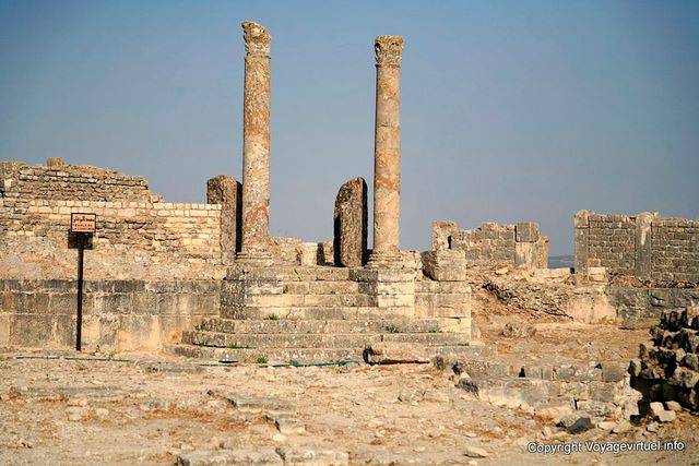 Dougga, die Concordia-Tempel - Tunesien