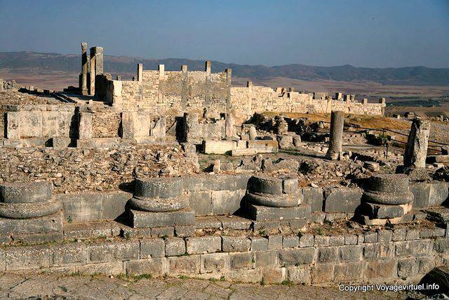 Dougga, der Tempel des Sieges Caracalla - Tunesien