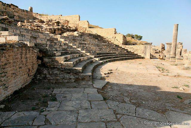 Dougga, Auditorium oder kulturelle Theater - Tunesien
