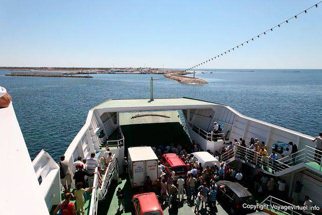 Sfax, Boots Kerkennah Sidi Youssef Gesicht - Tunesien