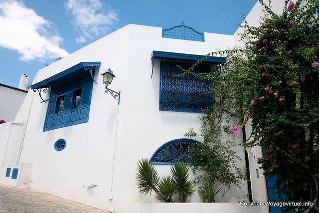 Sidi Bou Said, typischen Haus - Tunesien