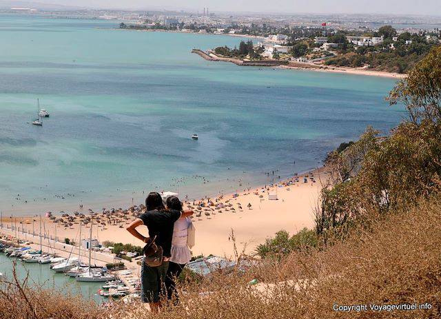 Sidi Bou Said, das Karthago Präsidentenpalast - Tunesien