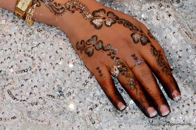 Hand Henna Hochzeit Téboursouk - Tunesien