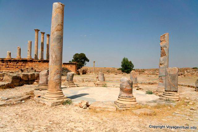 Thuburbo Majus, Tempel von Mercury - Tunesien