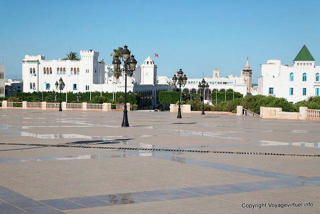 Blick auf die Straße der Kasbah, Tunis - Tunesien