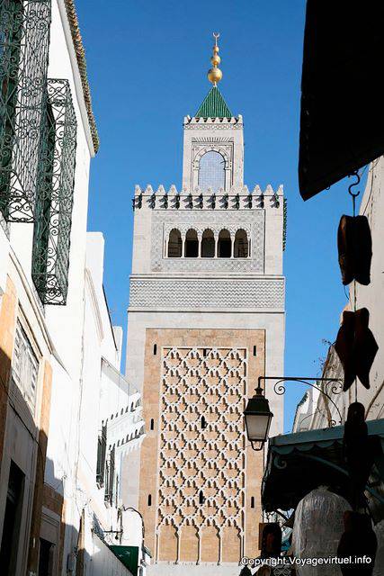 Minarett der Zitouna-Moschee, Tunis - Tunesien