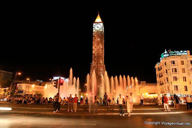 Uhr, statt vom 7. November Nacht, Tunis - Tunesien