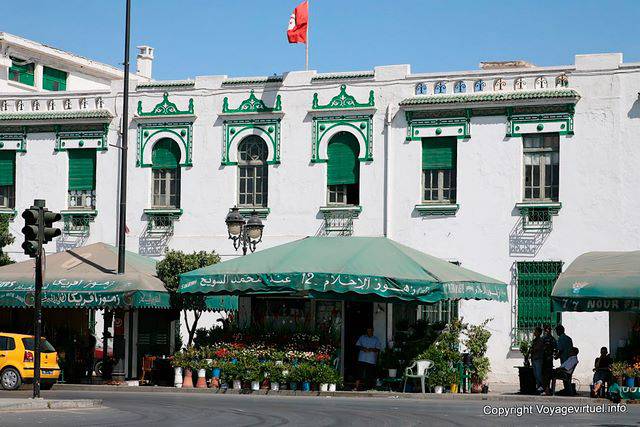 Florist Avenue Habib Bourguiba, Tunis - Tunesien