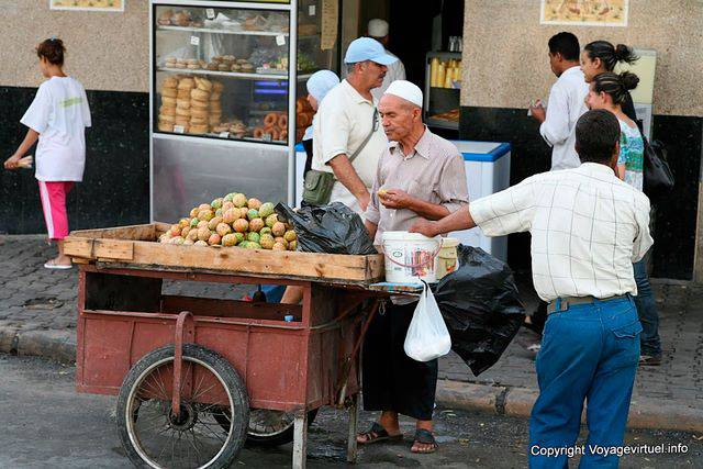 Tunis, Stall Kaktusfeige - Tunesien