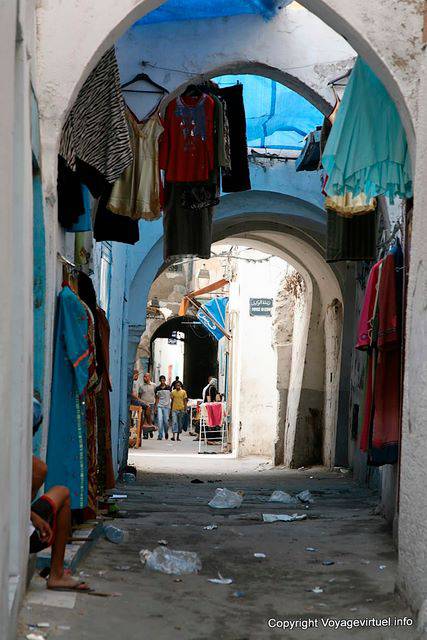 Tunis Medina nahe dem Stillstand des Managers - Tunesien
