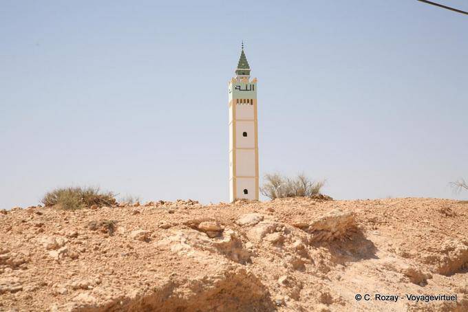 Minarett neun Bir Miteur - Tunesien