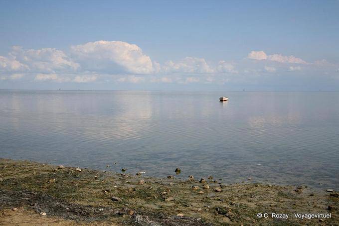 Wolke im Meer, Djerba - Tunesien