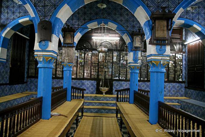Ex-voto, jüdische Synagoge in Djerba - Tunesien