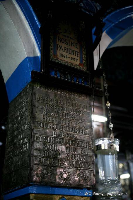Thanks, jüdische Synagoge in Djerba - Tunesien
