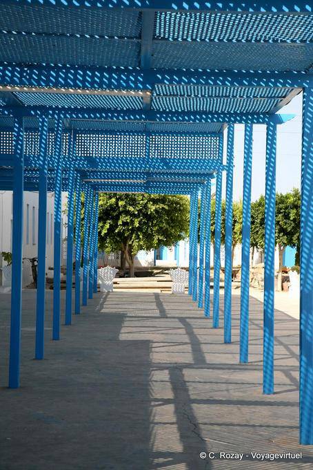 Trellis, jüdische Synagoge in Djerba - Tunesien