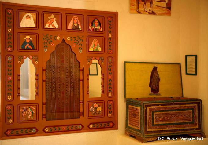Innenausstattung des Museums Guellala - Tunesien