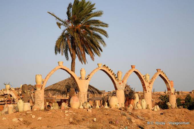 Tongefäße, Djerba Guellala - Tunesien