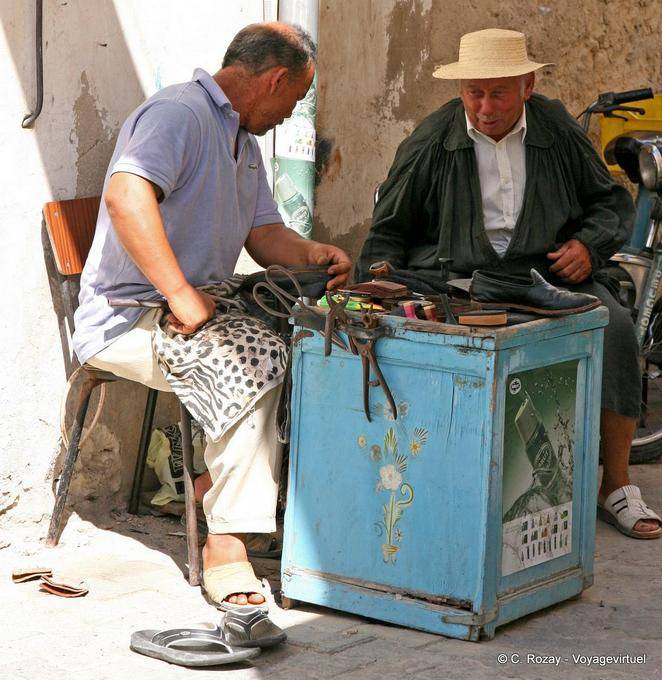 Straße Schuster, Djerba, Houmt Souk - Tunesien