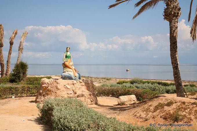 Meerjungfrau, Djerba, Houmt Souk - Tunesien