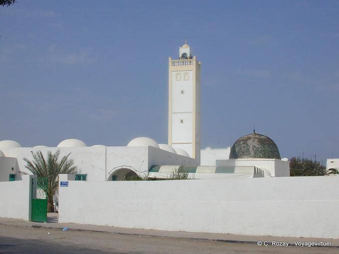 Minarett und Djemaa-Trouk, Houmt Souk - Tunesien
