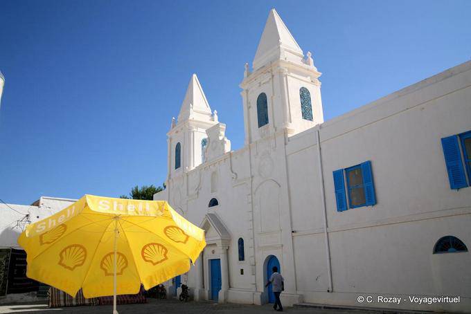 Katholischen Kirche, Houmt Souk, Djerba - Tunesien