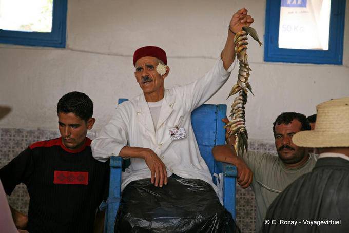 Fischmarkt, Djerba, Houmt Souk - Tunesien