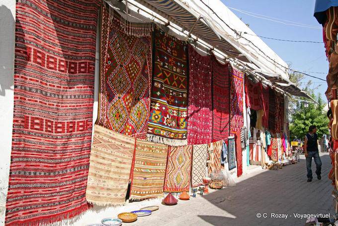Teppich-Ausstellung Houmt Souk, Djerba - Tunesien