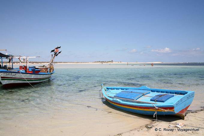 In den Kanal des Seguia, Djerba Beach - Tunesien