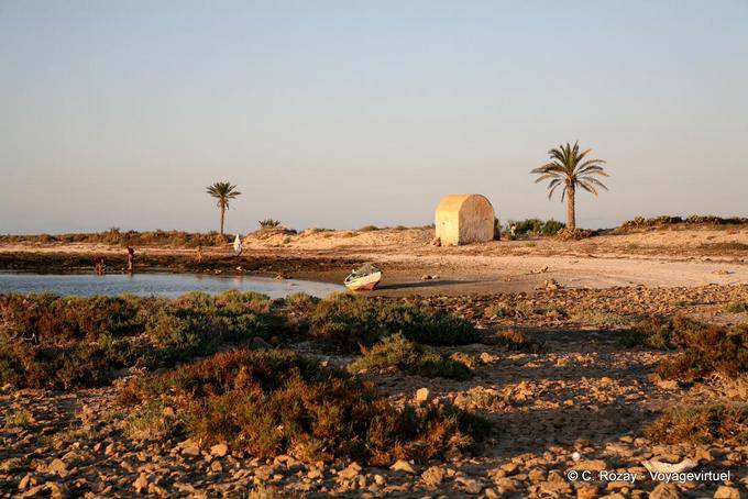 Die Westküste der Insel Djerba - Tunesien