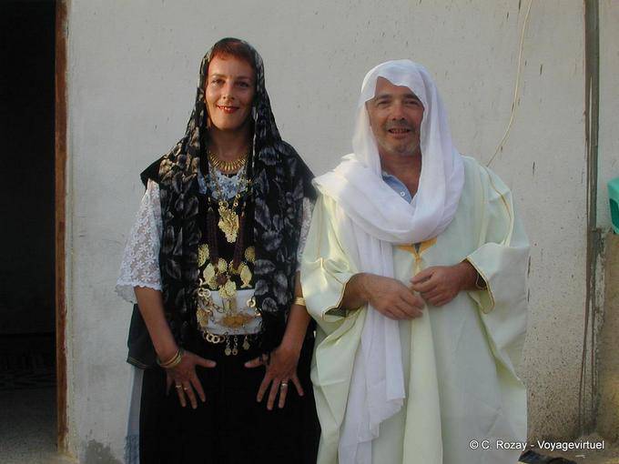 Virtuelle Hochzeit in Douz - Tunesien