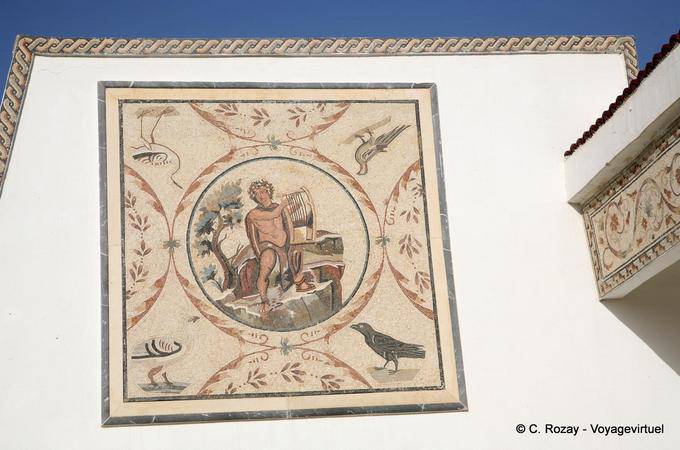 Mosaik in der Stadt, El Jem - Tunesien