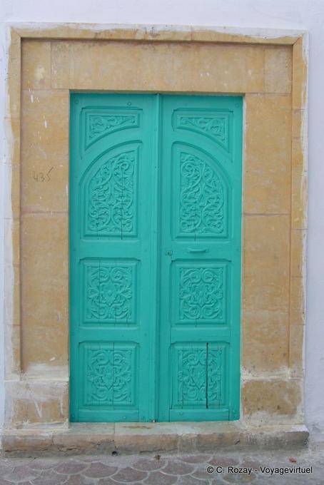 Grüne Tür, Kairouan - Tunesien