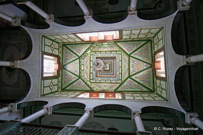 Decke des Palastes, Kairouan - Tunesien