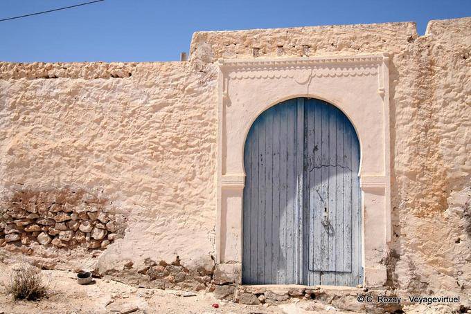 El Abassia, typischen Türkonstruktionen Kerkennah - Tunesien